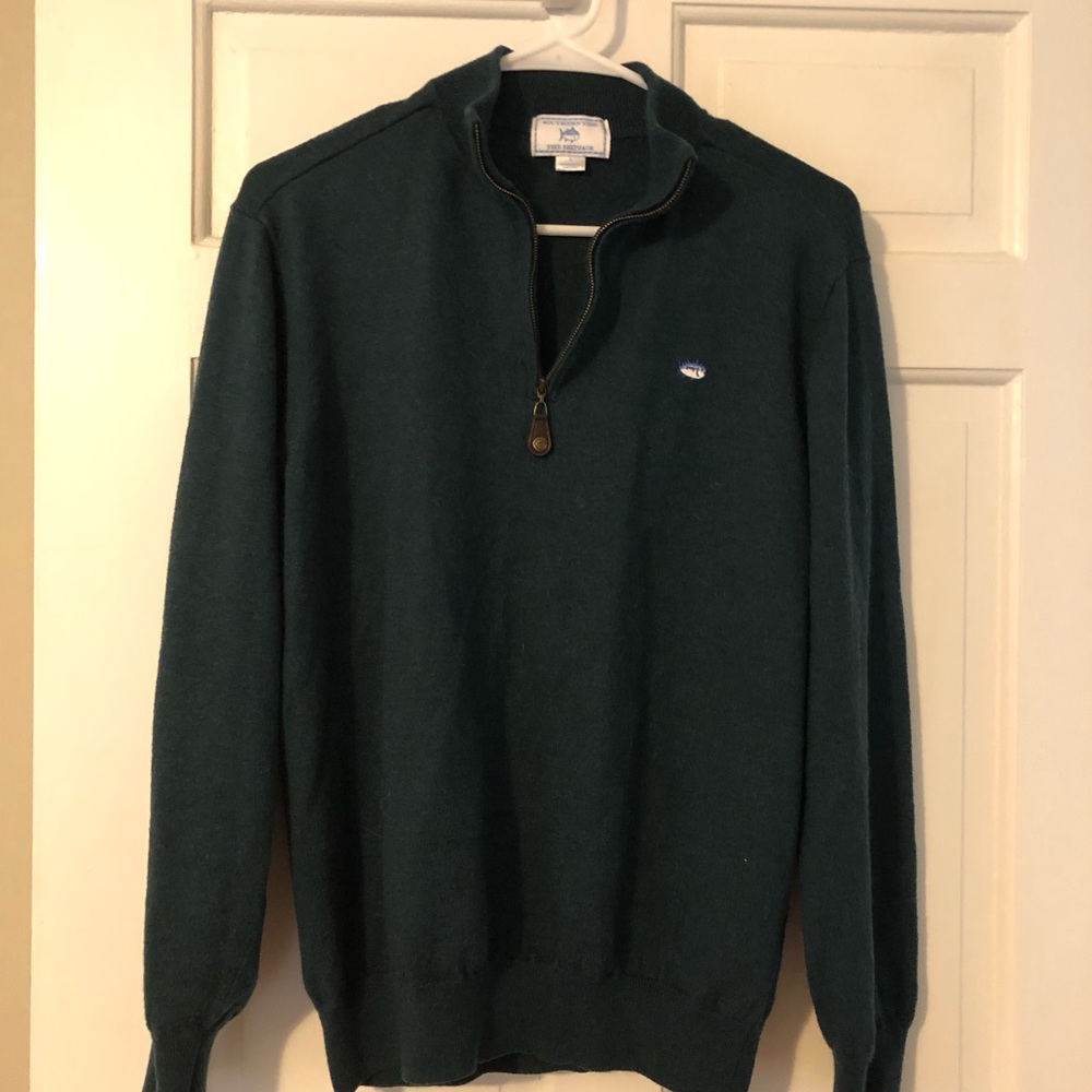 Southern tide zip sweater